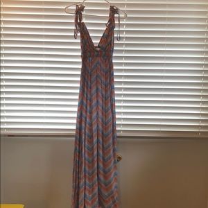 Tie-strap Maxi Dress
